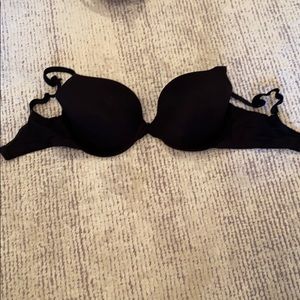 Betsey Johnson Black Bra